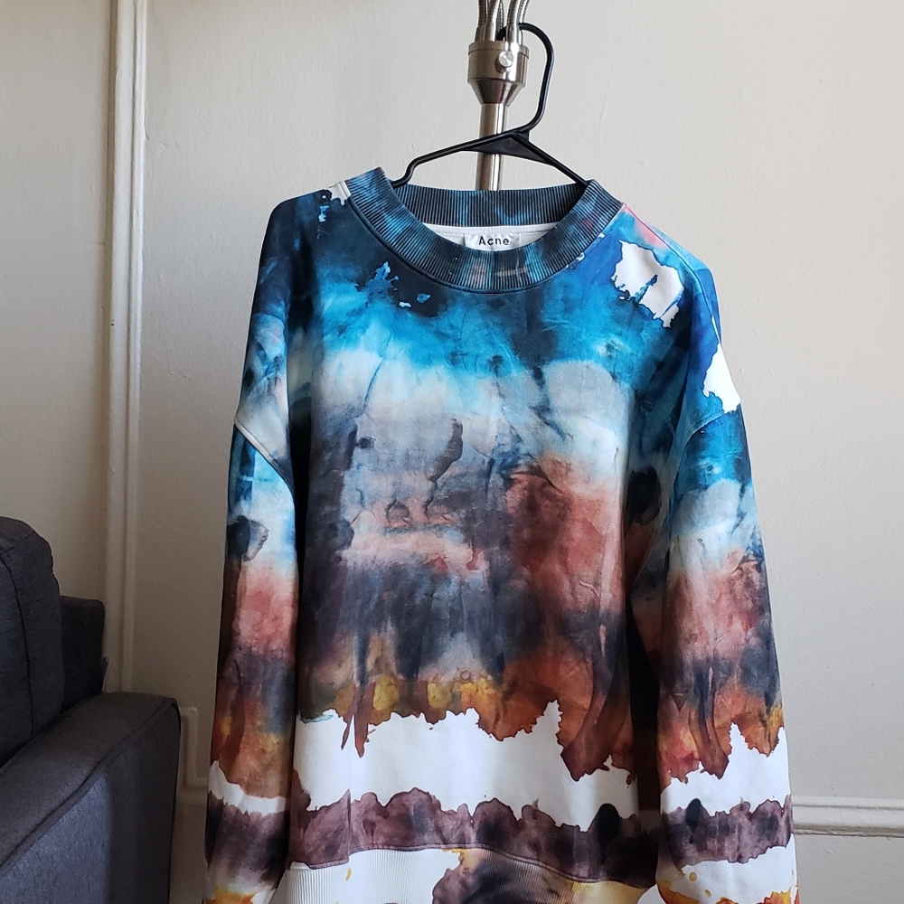 Acne Studios Yana Oil Sweatshit PSS17